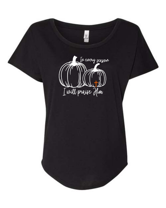 T-shirt Dolman, Fall Praise Him